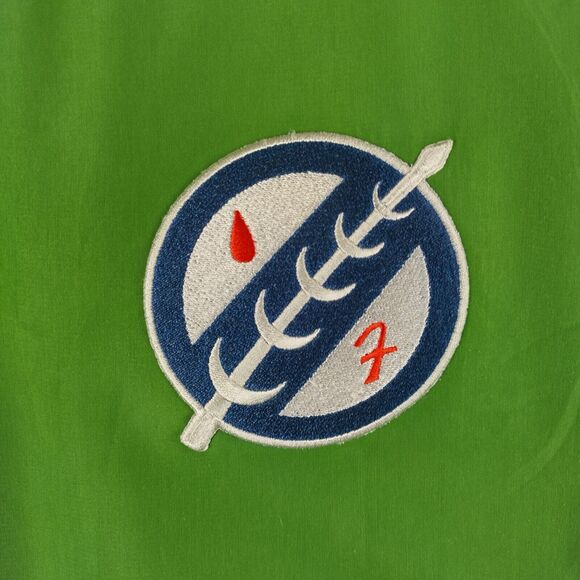 Boba Fett Star Wars WeLoveFine Green Full Zip Bomber Jacket - Picture 5 of 9